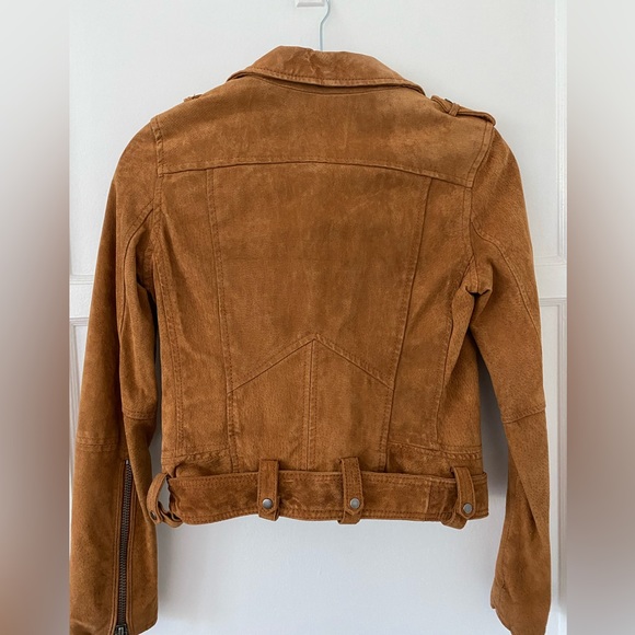 Like New Suede Moto Jacket - Picture 2 of 16